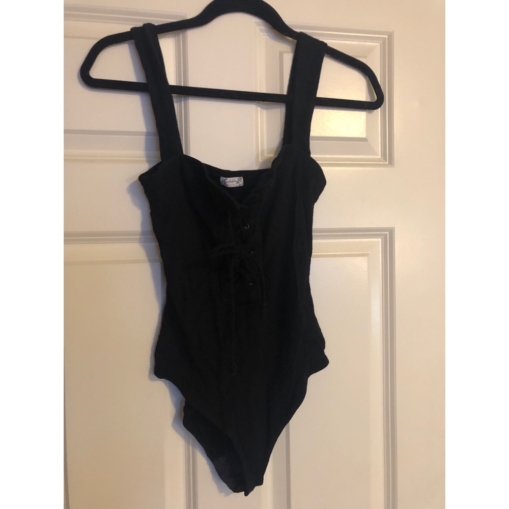Free People Lace Up Bodysuit - Picture 2 of 6
